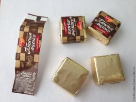 Шоколадки Love is... своими руками