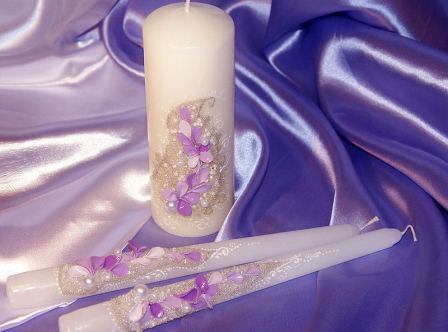 Свадебные свечи