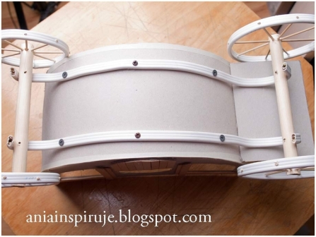 Карета из картона. Мастер-класс