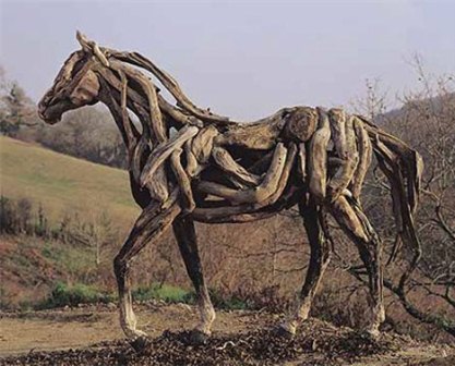 Ветки в интерьере