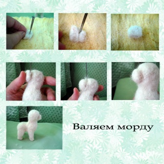 Валяние из шерсти собаки