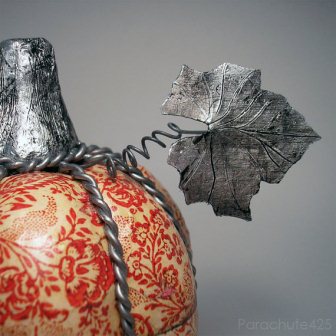 Декупаж тыквы. Идеи к Хэллоуину