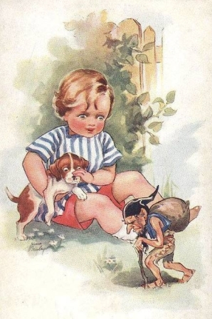 Открытки английского издательства A. Vivian Mansell & Co