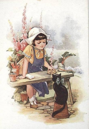 Открытки английского издательства A. Vivian Mansell & Co