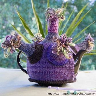 Вязанная одежда для заварников