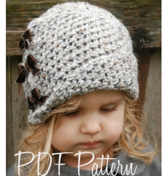 Вязаные шапочки для детей