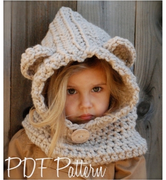 Вязаные шапочки для детей