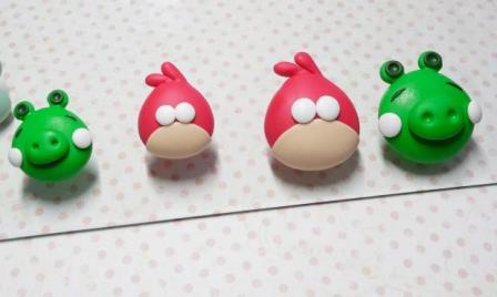 Заколки Angry Birds