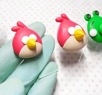 Заколки Angry Birds