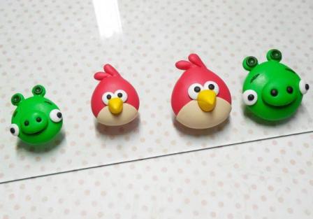 Заколки Angry Birds