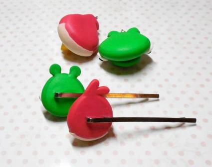 Заколки Angry Birds
