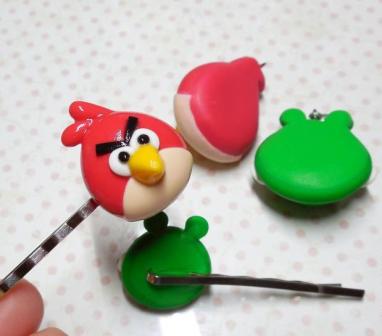 Заколки Angry Birds
