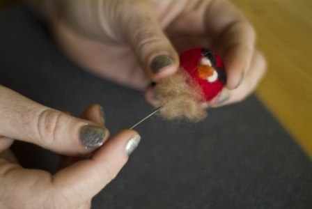 Валяные Angry Birds