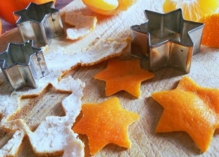 Украшения из апельсинов