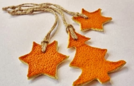 Украшения из апельсинов