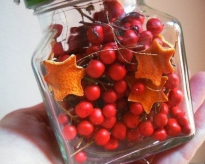 Украшения из апельсинов