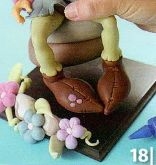 Фигурка из холодного фарфора