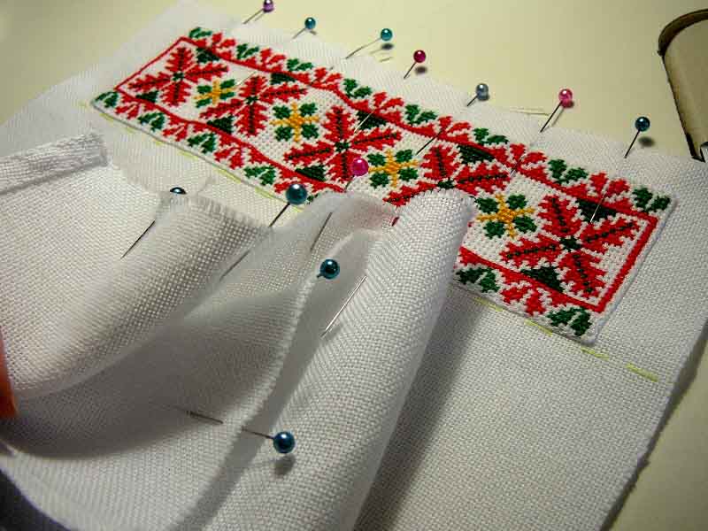 Шьем манжеты рукава со складочками