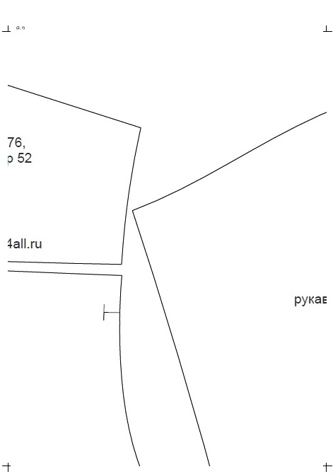 Выкройка мужской рубашки